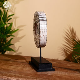 Декор «Кольцо», на подставке, 22×9×31 см, албезия