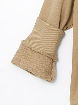 Bisiklet Yaka Basic Uzun Kollu Erkek ?ocuk Sweatshirt