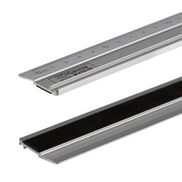 Gamma RAM-01 Линейка универсальная алюминий 30 см х 3.5 см в чехле с нескользящим покрытием Non-Slip