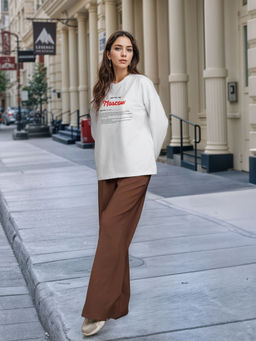 Лонгслив женский Дом там где...Moscow - Yollochka фото 2