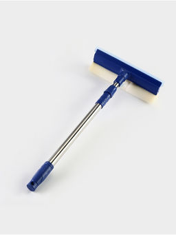 УЦЕНКА Окномойка с поролоновой насадкой, стальная телескопическая ручка, сгон силикон