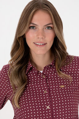 Kad_n Bordo Uzun Kollu G_mlek Sepette S_rpriz _ndirim - U.s. polo assn фото 2
