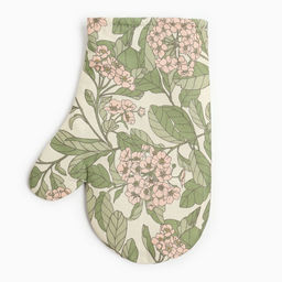 Варежка-прихватка Этель Spring garden, 20?27 см,100% хлопок, саржа 190 г/м?