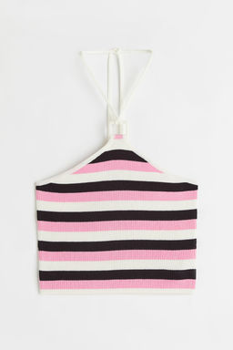 Top halter en punto de canale