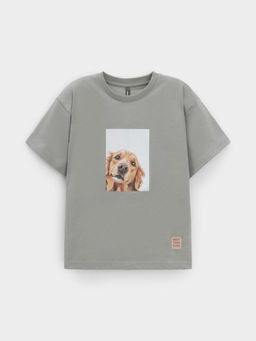 КР 302915/оливковый 0209 к642 фуфайка (футболка) для мал - Crockid фото 2