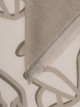 Палантин жен. виск+шерсть 65х180 LSZ33-628-03