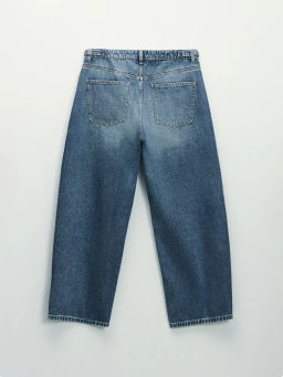 Джинсы barrel с высокой посадкой / Zarina