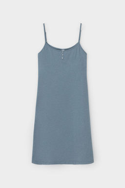 Е 10027/голубой мираж сорочка жен