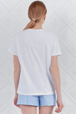 Арт. 9124 Пижама с шортами 42-50 - 5+3 фото 2