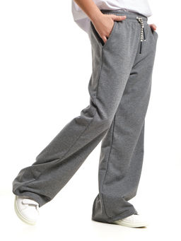 Брюки для девочки палаццо 22-8027 кофе - Mini maxi фото 18