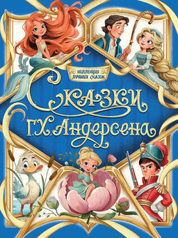 Книжка "Коллекция лучших сказок. Сказки Г. Х. Андерсена" (35869-4) 224стр.
