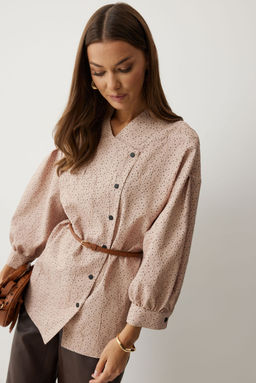 Блуза LYUSHe 4217 бежевый фото 2