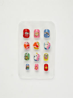 Детские накладные ногти «Единорожка», 12 шт.