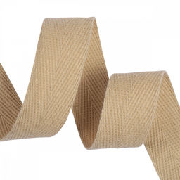 Лента-тесьма 20мм киперная 5,0г хлопок TBY.CT цв.F277 бежевый уп.5м
