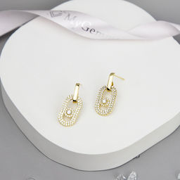 Серьги Арт. 3V-5599-Y - MyGemma фото 2