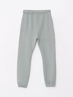 Beli Lastikli Bask?l? K?z ?ocuk Jogger E?ofman Alt? - Waikiki фото 2