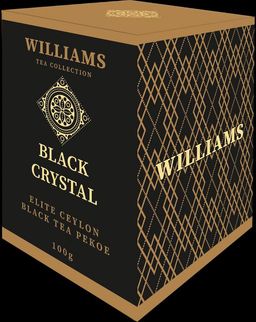 WILLIAMS. Crystal Black. Премиум Пеко 100 гр. карт.упаковка
