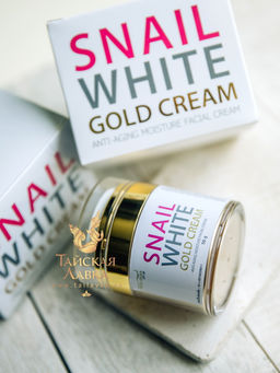 Крем д/лица Улиточный для лифтинга и увлажнения 
Snail White Gold 
ROYAL THAI HERB, 50 гр  фото 2