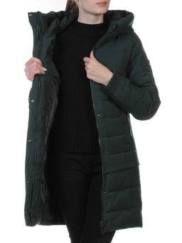 M-1820 DK. GREEN Пальто зимнее женское (холлофайбер) - Fashion фото 8