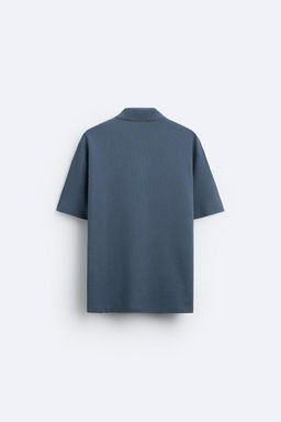TEXTURED POLO SHIRT - Zara фото 16