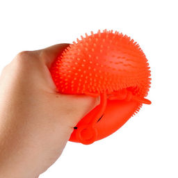 Цена за 19 шт. Ёжка «Улыбастик» световой, цвета МИКС