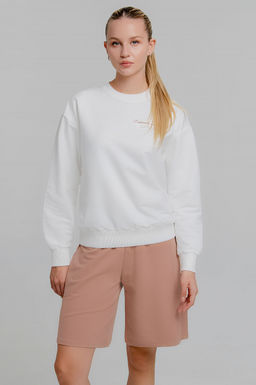 Арт. 5343 Костюм женский с шортами 42-50 (5 шт) Цвет:верх- белый, низ- олива - Калинка фото 19