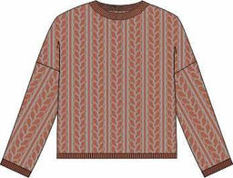 ACOOLA / Джемпер детский для девочек Monica кофейный  фото 8