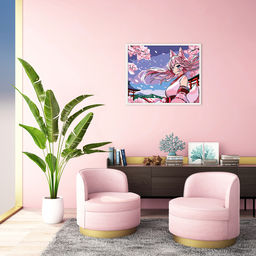 ФРЕЯ PNB/PL-202 Набор для раскрашивания по номерам 50 х 40 см В стиле аниме. Кумихо  фото 4