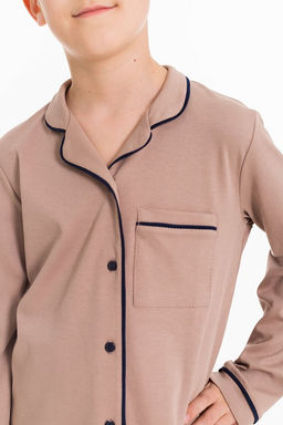 Пижама М224113а коричневый