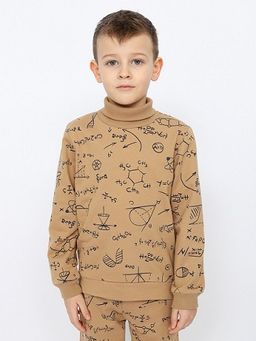 CRB wear/CWKB 63180-31-326 Водолазка для мальчика,бежевый/Ex.Cherubino