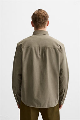 LYOCELL - COTTON SHIRT - Zara фото 19