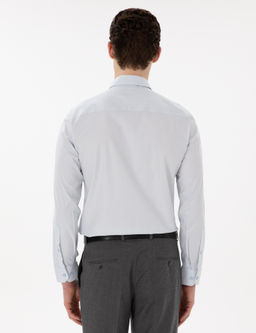 A__k Mavi Slim Fit Uzun Kollu Basic G_mlek - Pierre cardin фото 5