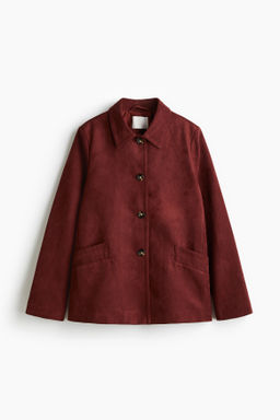 Chaqueta con cuello camisero