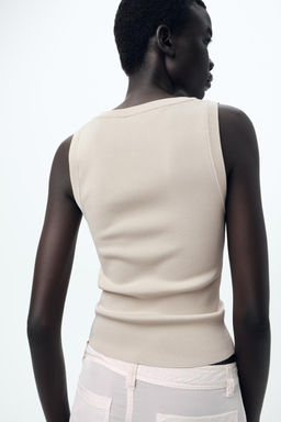 PLAIN KNIT TOP - Zara фото 6