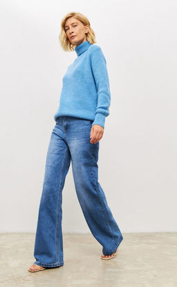 Джинсы 322-01202 l.blue - Fine joyce фото 8