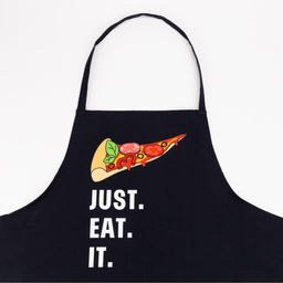 Фартук Этель Just eat it 73×71 см, 100% хлопок, саржа 190 г/м²