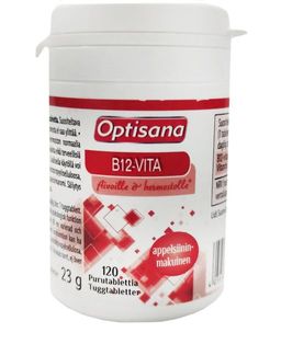 Комплекс B-12 витаминов OPTISANA B-VITAMIINI 1000 мкг 120 таб