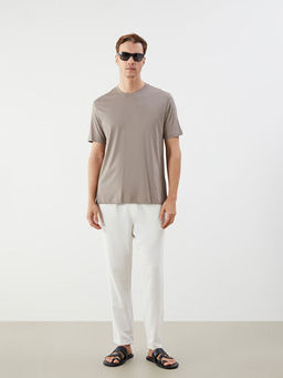 DRY TOUCH Bisiklet Yaka Penye Erkek Ti??rt