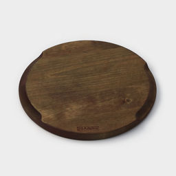 Блюдо для пиццы Adelica, d=25×1.8 см, дерево, массив берёзы, пропитано маслом