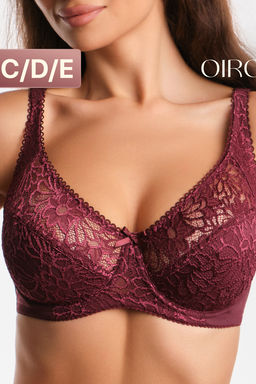 Бюстгальтер кружевной OIRO с цветочным принтом MARTA 2806