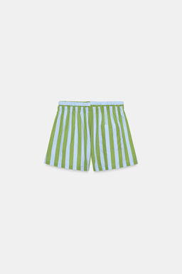 SHORTS RAYAS / Verde / Azul - Zara фото 8