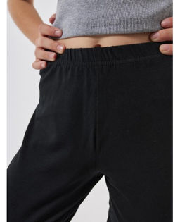 Лосины дет GL 179-058 с принтом - чёрный