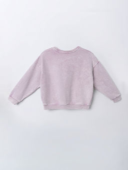 Свитшот для девочек с сердечком из страз - Mark formelle фото 6