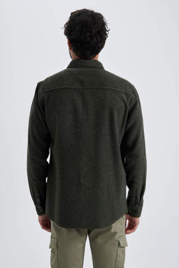 Рубашка Lumberjack с длинным рукавом стандартного кроя - Defacto фото 10