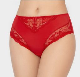 Т065 трусы алый