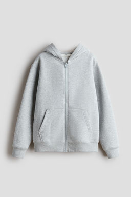 Chaqueta sudadera con interior cepillado