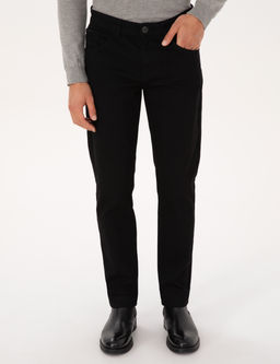 Siyah Slim Fit Jean Pantolon