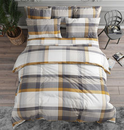 Клетка Постельное белье из Поплина 2 спальный с евро простыней