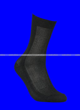 Цена за 10 пар. Белорусский хлопок 100% носки мужские СЕТКА черные