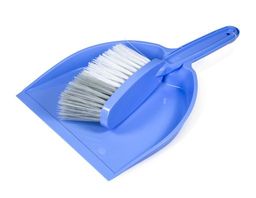 Совок д/мусора со щеткой ФАНГО колор